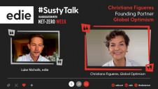 The 15-minute video interview with Christiana Figueres was recorded to kick-start edie's Net-Zero Week of themed content and online events